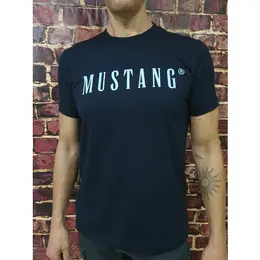 MUSTANG: Синяя футболка 