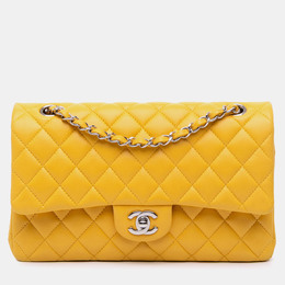 Chanel: Жёлтая сумка 