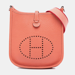 Hermes: Оранжевая сумка через плечо 