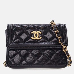 Chanel: Чёрный картхолдер 