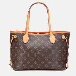 Louis Vuitton: Коричневая сумка  Neverfull