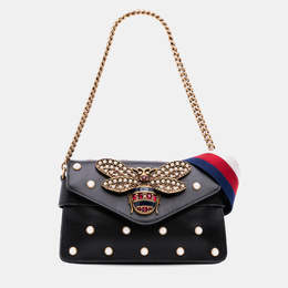 Gucci: Чёрная сумка 