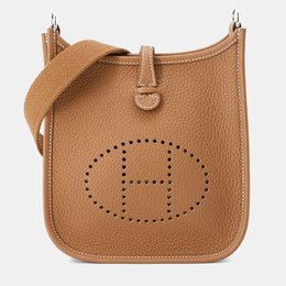 Hermes: Коричневая сумка через плечо 