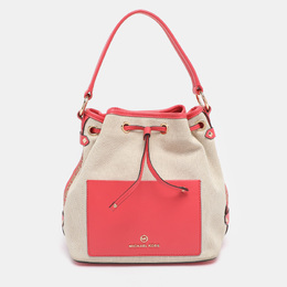 Michael Kors: Бежевая сумка 