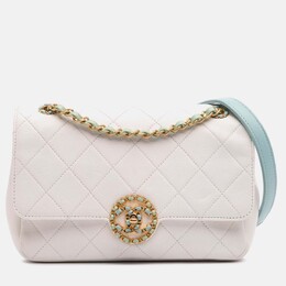 Chanel: Белая сумка 