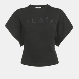 Alaia: Чёрная футболка 