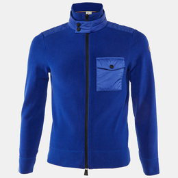 Moncler Grenoble: Голубой кардиган 