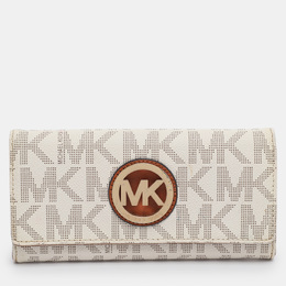 Michael Kors: Белый кошелёк 