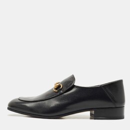 Gucci: Чёрные туфли  Horsebit