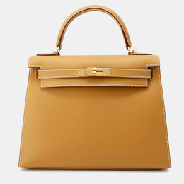 Hermes: Коричневая сумка  Kelly