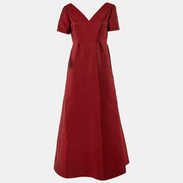 Max Mara: Бордовое платье 