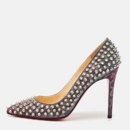 Christian Louboutin: Многоцветные туфли  Pigalle