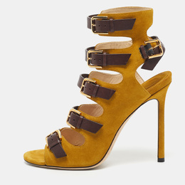 Jimmy Choo: Жёлтые сандалии 