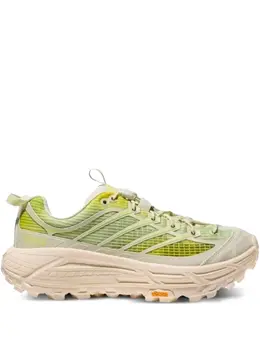 HOKA: Зелёные кроссовки 
