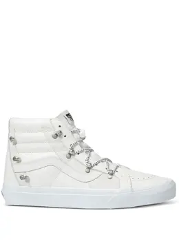Vans: Белые кроссовки  Sk8-Hi