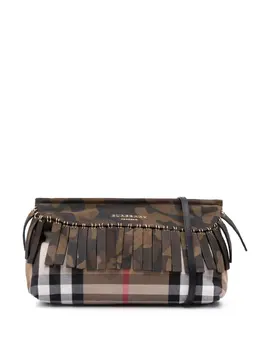 Burberry Pre-Owned: Коричневый клатч 