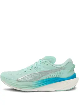 PUMA: Зелёные кроссовки 