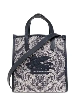 ETRO: Синяя сумка-шоппер 