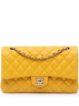 CHANEL Pre-Owned: Жёлтая сумка 