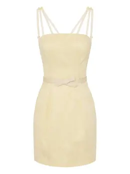 Elisabetta Franchi: Жёлтое платье 