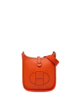 Hermès Pre-Owned: Оранжевая сумка через плечо 