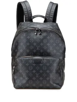 Louis Vuitton Pre-Owned: Чёрный рюкзак 