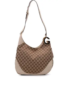 Gucci Pre-Owned: Коричневая сумка через плечо 
