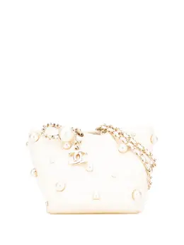 CHANEL Pre-Owned: Белая сумка 