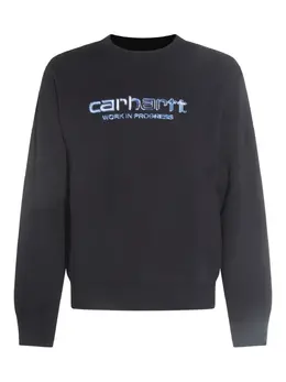 Carhartt WIP: Голубой свитшот 