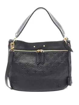 Louis Vuitton Pre-Owned: Чёрная сумка 