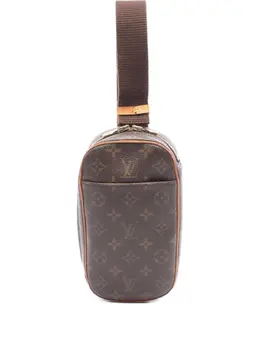 Louis Vuitton Pre-Owned: Коричневая сумка через плечо 