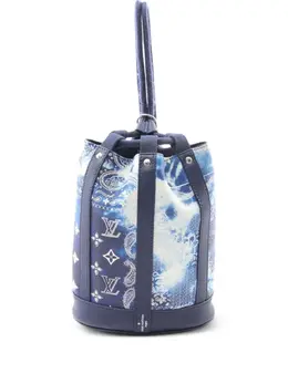 Louis Vuitton Pre-Owned: Голубая сумка 