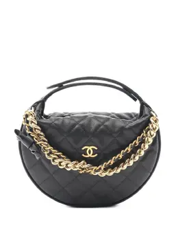 CHANEL Pre-Owned: Чёрная сумка 