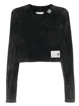 Maison MIHARA YASUHIRO: Чёрная футболка 