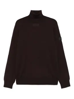 MM6 Maison Margiela: Коричневый свитер 