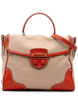 Prada Pre-Owned: Коричневая сумка на руку 