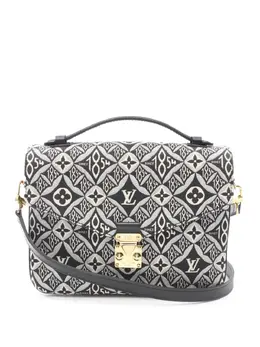 Louis Vuitton Pre-Owned: Чёрная сумка 