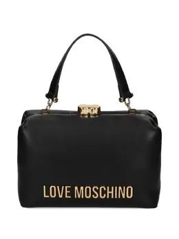 Love Moschino: Чёрная сумка-шоппер 