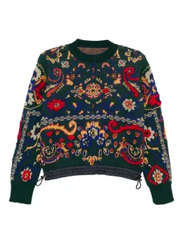 sacai: Свитер из шерсти 