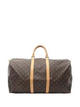 Louis Vuitton Pre-Owned: Коричневая сумка 
