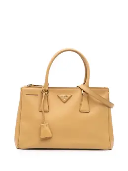 Prada Pre-Owned: Жёлтая сумка 
