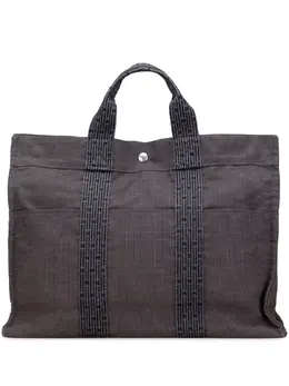 Hermès Pre-Owned: Серая сумка-шоппер 