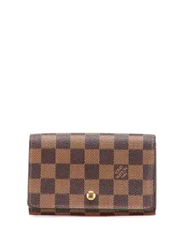 Louis Vuitton Pre-Owned: Коричневый кошелёк 