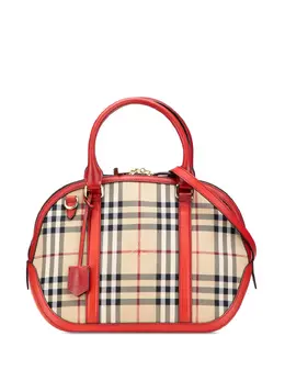 Burberry Pre-Owned: Оранжевая сумка 