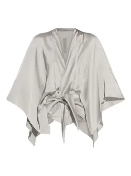 Rick Owens: Серебристая блуза 