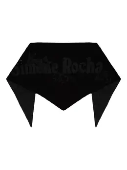 Simone Rocha: Чёрный шарф 