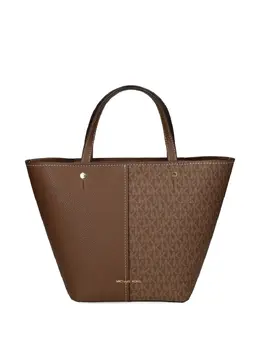 Michael Michael Kors: Тёмная сумка-шоппер 