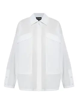 Emporio Armani: Белая рубашка 