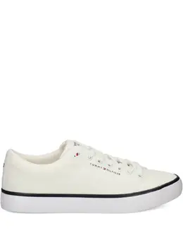Tommy Hilfiger: Белые кроссовки 