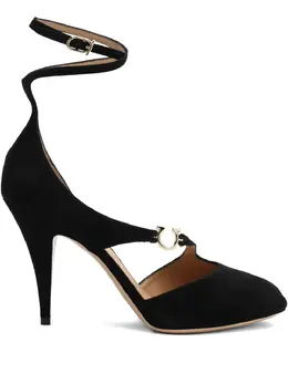 Ferragamo: Чёрные босоножки 